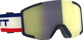 Scott Shield beige/blue-enhancer yellow chrome