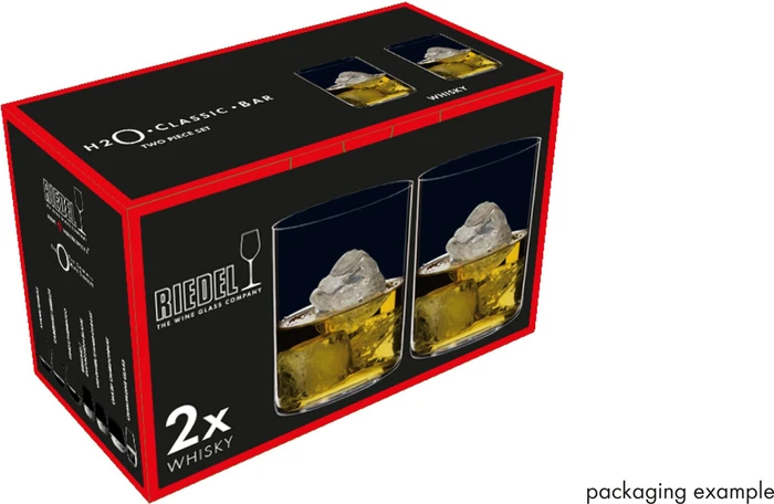 Riedel The O Wine Tumbler H2O Whiskyglas, 2 Stück