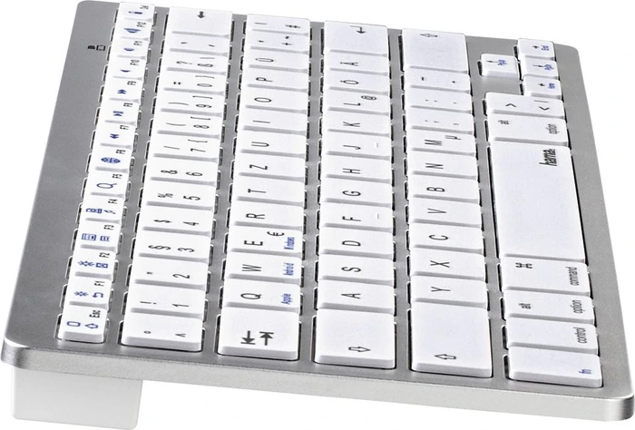 Hama KEY4ALL X510, silber, Bluetooth, DE