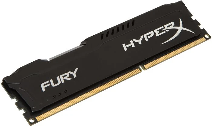 Kingston FURY schwarz UDIMM 4GB, DDR3-1600, CL10, 1RX8