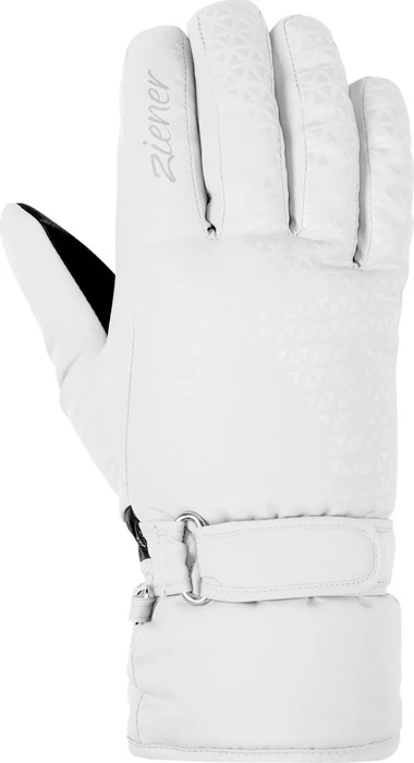 Ziener Kisar AS Skihandschuhe weiß (Damen)