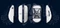 Pulsar Gaming Gears X2 CL CrazyLight Mini Wireless Bruce Lee 85th Edition weiß/blau, USB Vorschaubild