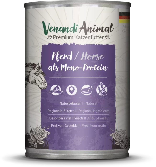 Venandi Animal Pferd als Monoprotein, 400g