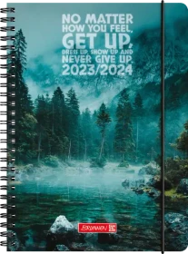 Brunnen Schülerkalender Wochenkalender 2023/2024, 170x240mm, Motiv Get Up, 104 Blatt