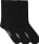 Seidensticker Socken schwarz, 3 Paare (01.002223-0039)