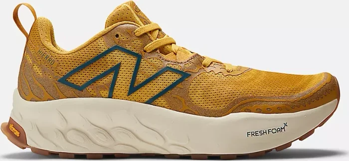 New Balance Fresh Foam X Hierro v8 butterscotch/ginger lemon/deep sea (Herren)