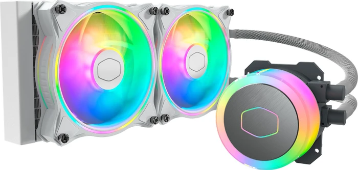 Cooler Master MasterLiquid ML240 Illusion White Edition, weiß