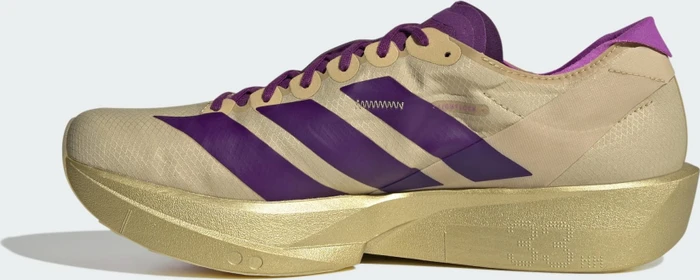 adidas Adizero Takumi Sen 11 sand/rich purple/gold metallic (Herren)
