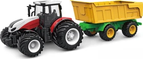 Amewi RC Traktor mit Kippanhänger RTR 1:24