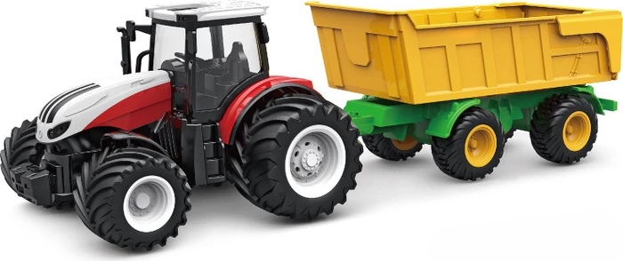 Amewi RC Traktor mit Kippanhänger RTR 1:24