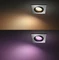 Philips Hue White and Color Ambiance Centura Einbauleuchte eckig schwarz Vorschaubild