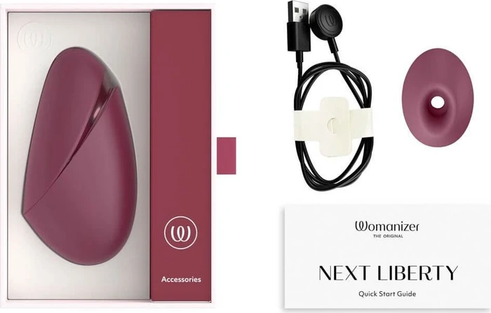 Womanizer Next Liberty Pulsator bordeaux
