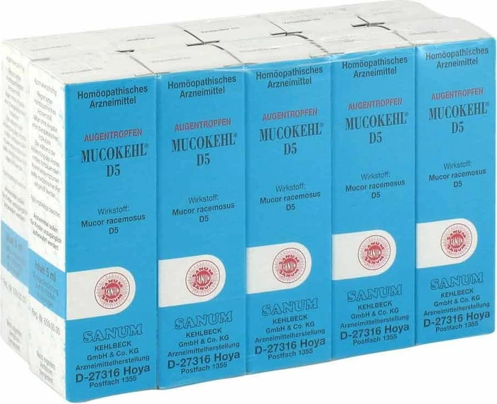 Mucokehl Augentropfen D5