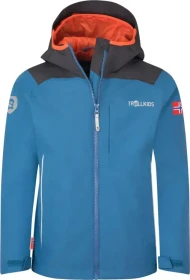 Trollkids Bergen Funktionsjacke nordic blue (Junior)