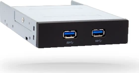 Chieftec USB-HUB, 2x USB-A 3.0, USB 3.0 19-Pin Stecksockel [Stecker] (MUB-3002)
