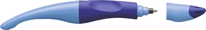 STABILO EASYoriginal Tintenroller (Mine) hellblau/blau, Linkshänder, Blister