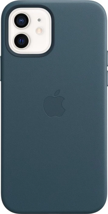 Apple Leder Case mit MagSafe für iPhone 12/12 Pro baltischblau