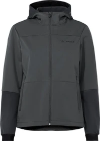 Vaude Qimsa Hooded Softshell Fahrradjacke graphite (Damen)