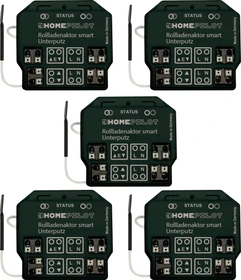 Rademacher HomePilot Rollladenaktor Smart Unterputz, Schaltaktor, 5er-Pack