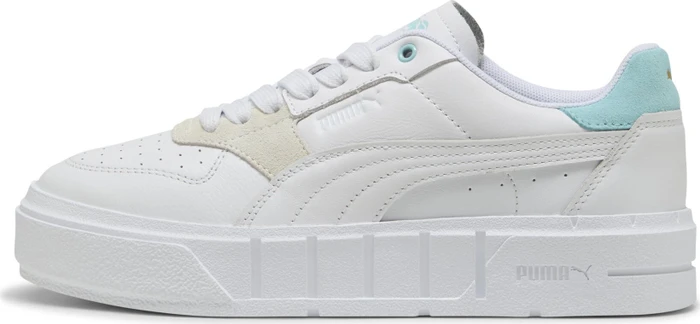 Puma Cali Court Match puma white/safe lake (Damen)