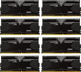 Kingston HyperX Predator UDIMM 64GB Kit, DDR4-2800, CL14-15-15, 2R