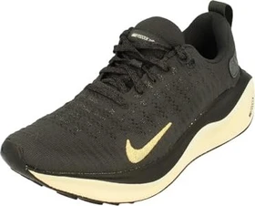 Nike React InfinityRN 4 dark smoke grey/black/coconut milk/metallic gold (Damen)