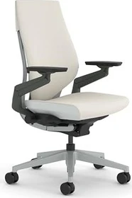 Steelcase Gesture Bürostuhl mit Armlehnen, hellgrau