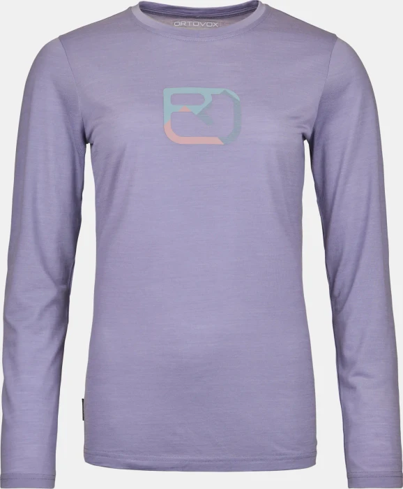 Ortovox 150 Cool Mountain Silhouette Funktionsshirt langarm lush lavender (Damen)