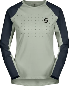 Scott Trail Vertic Pro Trikot langarm spray grey/dark blue (Damen)