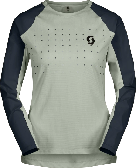 Scott Trail Vertic Pro Trikot langarm spray grey/dark blue (Damen)