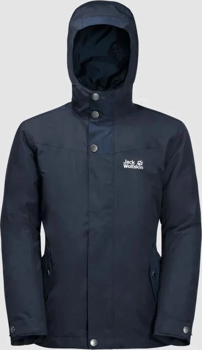 Jack Wolfskin Icy Winter 3in1 Funktionsjacke night blue (Junior)