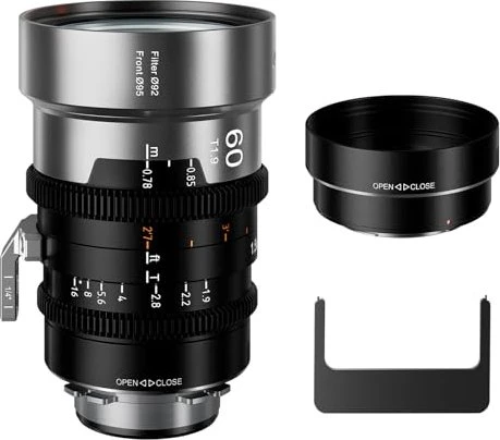 Sirui IronStar 60mm T1.9 Full-Frame 1.5x Anamorphic Cine Neutral Flare für PL