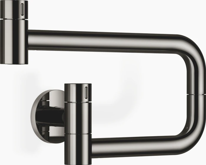 Dornbracht Tara Ultra Pot mit verlängertem und 360°C schwenkbarem Arm dark chrome
