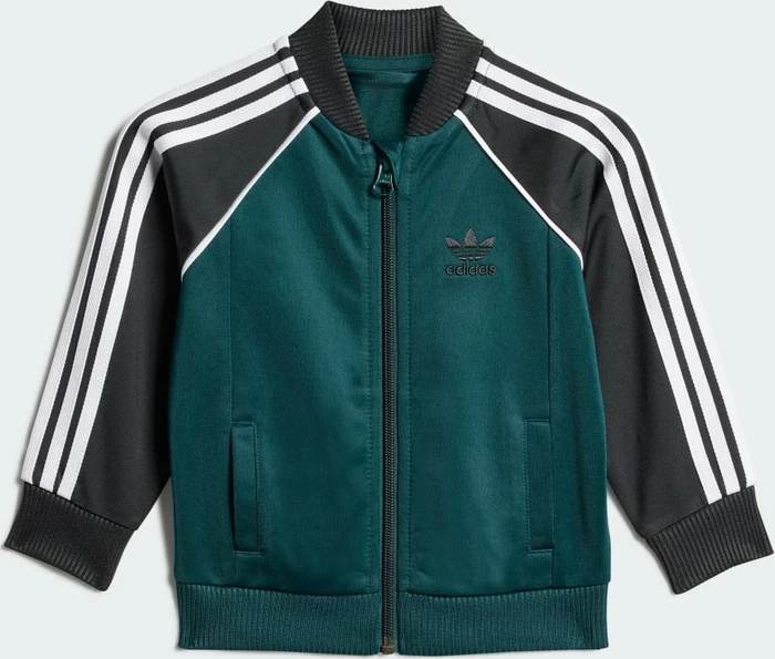 adidas Adicolor SST Trainingsanzug aurora ivy/black/white (Junior)
