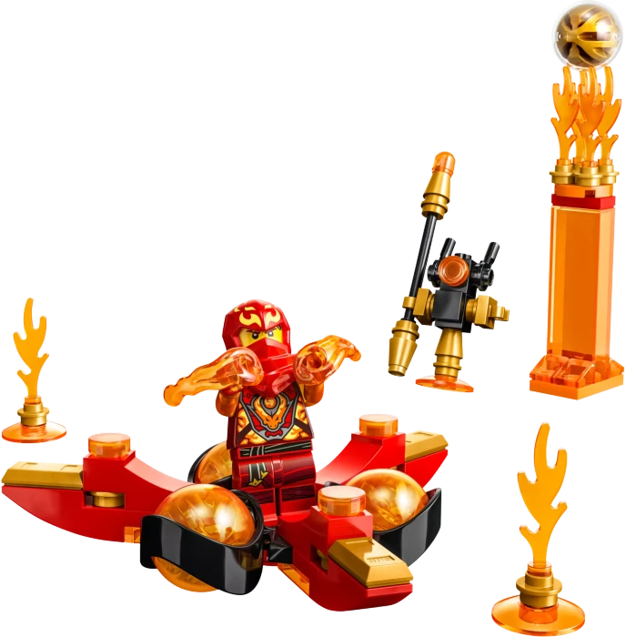 LEGO Ninjago - Kais Drachenpower-Spinjitzu-Flip (71777) – Bild 2 von 6