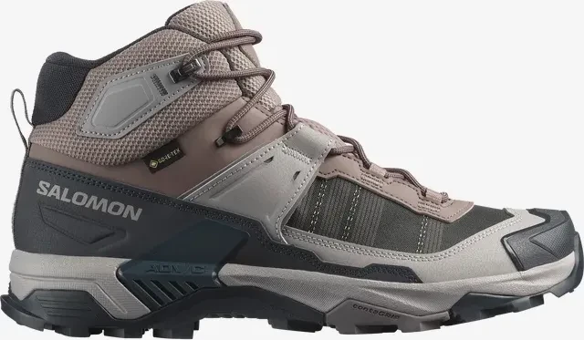 Salomon X Ultra 5 Mid GTX iron/dark navy/gull (Herren)