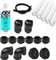 Nanoxia PETG Starter Pack S 12/10mm UV Clear Vorschaubild