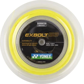 Yonex Exbolt 68 Badmintonsaite gelb 200m
