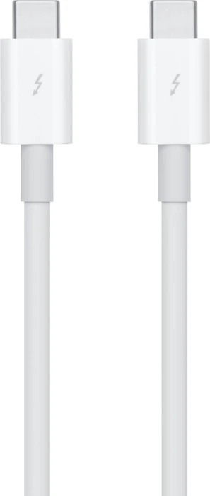 Apple Thunderbolt Kabel, 100W, weiß, 0.8m (verschiedene Markenbezeichnungen)