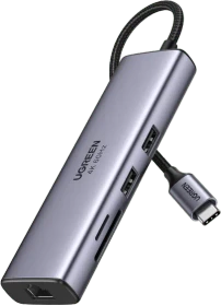 Ugreen 7-in-1 USB-C Hub, USB-C 3.0 [Stecker] (60515)