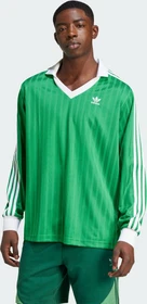 adidas Adicolor Piqué Football Shirt langarm grün (Herren)
