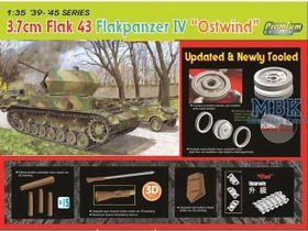 Dragon Models 3.7cm FlaK 43 Flakpanzer IV Ostwind