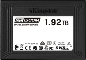 Kingston DC1500M Data Center Series Mixed-Use SSD - 1DWPD 1.92TB, 2.5" / U.2 / PCIe 3.0 x4