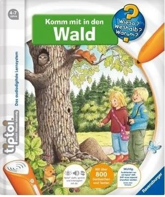 Ravensburger tiptoi Buch: Wieso? Weshalb? Warum? 8: Komm mit in den Wald