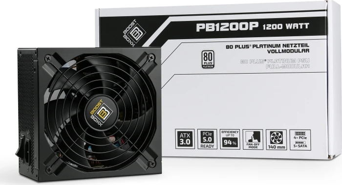 BoostBoxx Power Boost 1200P 1200W, ATX 3.0