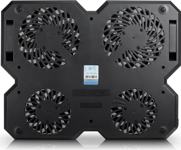 DeepCool Multi Core X6, Notebook-Stand/Notebook-Kühler bis 15.6", schwarz
