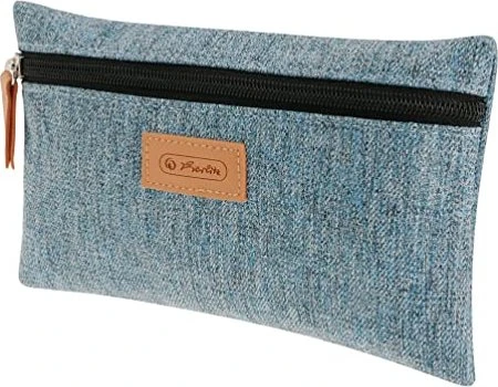 Herlitz Faulenzer flach GREENline RPET blau