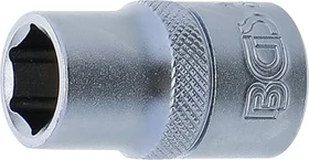 BGS technic Außensechskant Steckschlüssel 1/2", 13mm
