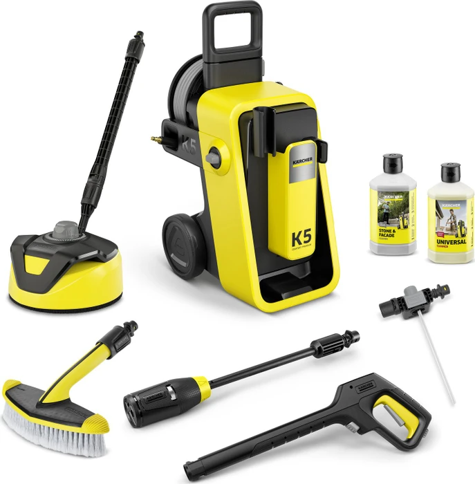 Kärcher K5 Comfort Premium Home & Brush Elektro-Hochdruckreiniger inkl. Terrassenreiniger T5