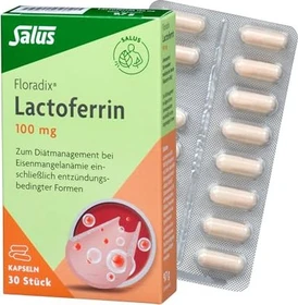 Salus Floradix Lactoferrin 100mg Kapseln, 30 Stück